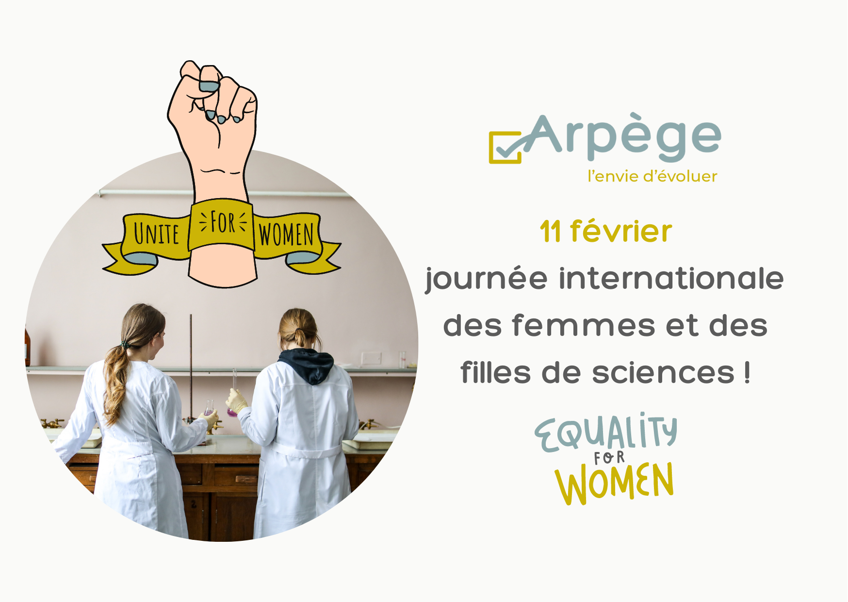You are currently viewing 11 Février : Journée internationale des femmes et des filles de sciences !